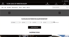 Desktop Screenshot of flowlexusofwinston-salem.com